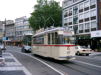 TW 62 kurz vor Hst. Bongardstraße